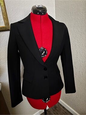 WHBM Signature Black Tailored Women's Blazer Jacket
